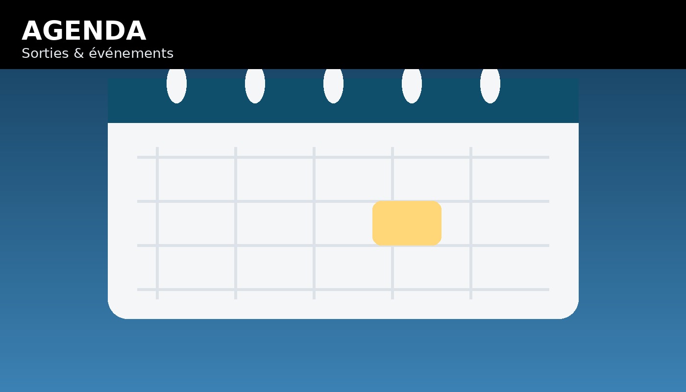 Agenda saisonnier (Office de tourisme)